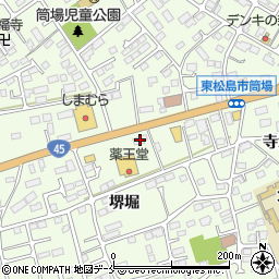 宮城県東松島市大曲堺堀181周辺の地図