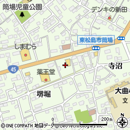 宮城県東松島市大曲堺堀184周辺の地図