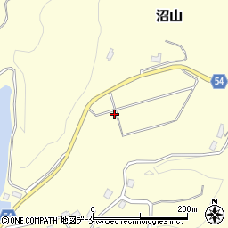 山形県西村山郡西川町沼山1588周辺の地図