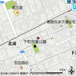 宮城県東松島市矢本下浦224周辺の地図