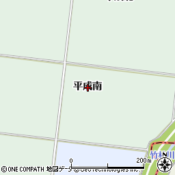 宮城県富谷市志戸田平成南周辺の地図