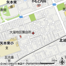 宮城県東松島市矢本大溜148周辺の地図