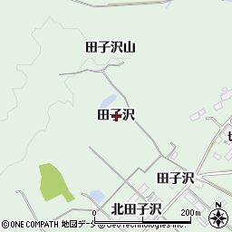 宮城県富谷市志戸田田子沢周辺の地図