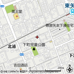 宮城県東松島市矢本下浦222周辺の地図