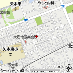 宮城県東松島市矢本大溜148-5周辺の地図