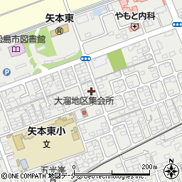 宮城県東松島市矢本大溜107周辺の地図