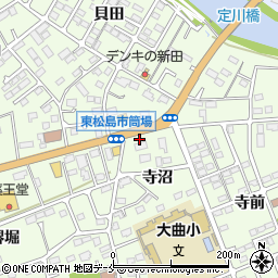 ローソン東松島大曲店周辺の地図