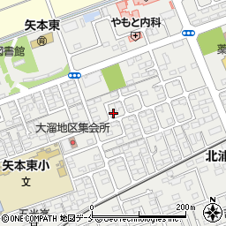 宮城県東松島市矢本大溜104-3周辺の地図