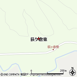 宮城県黒川郡大和町吉田荻ケ倉東周辺の地図