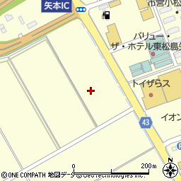 宮城県東松島市小松梅堀周辺の地図