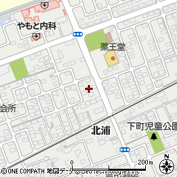 宮城県東松島市矢本大溜160-3周辺の地図