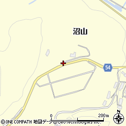 山形県西村山郡西川町沼山362周辺の地図