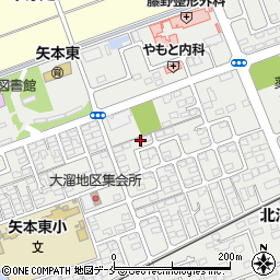 宮城県東松島市矢本大溜104周辺の地図