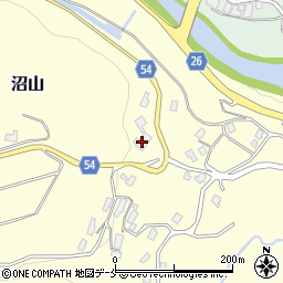 山形県西村山郡西川町沼山324周辺の地図