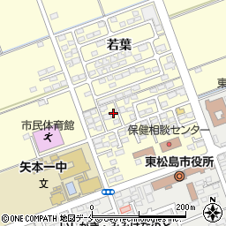 宮城県東松島市小松上浮足173周辺の地図