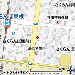 とん八 さくらんぼ東根駅前店周辺の地図