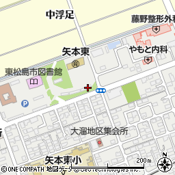 宮城県東松島市矢本大溜45周辺の地図