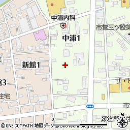 宮城県石巻市門脇中浦周辺の地図
