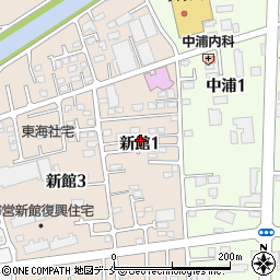 〒986-0848 宮城県石巻市新館の地図