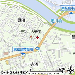 宮城県東松島市大曲貝田54周辺の地図