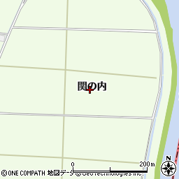 宮城県東松島市大曲関の内周辺の地図