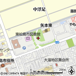 宮城県東松島市矢本大溜10周辺の地図