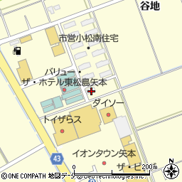 宮城県東松島市小松谷地183周辺の地図