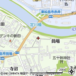 宮城県東松島市大曲貝田75周辺の地図