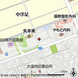 宮城県東松島市矢本大溜334周辺の地図