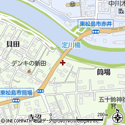 宮城県東松島市大曲貝田63周辺の地図