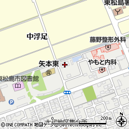 宮城県東松島市矢本大溜16周辺の地図