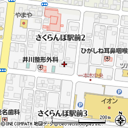 うろこや東根店周辺の地図