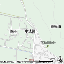 宮城県石巻市渡波小法師周辺の地図
