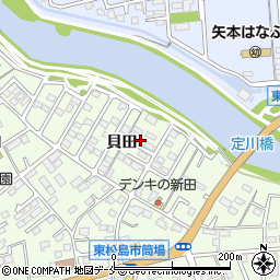 宮城県東松島市大曲貝田42周辺の地図