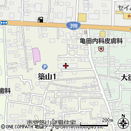 医療法人社団仁明会恵仁デイサービスセンター築山周辺の地図