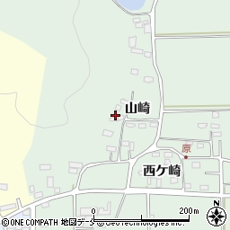 宮城県石巻市渡波山崎周辺の地図