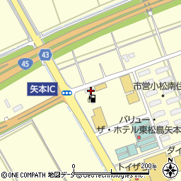 宮城県東松島市小松谷地227周辺の地図