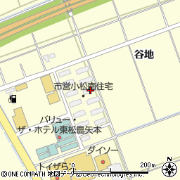 宮城県東松島市小松谷地170周辺の地図