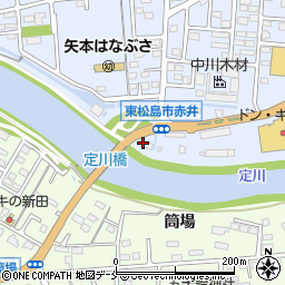 宮城県東松島市赤井（川前三番）周辺の地図