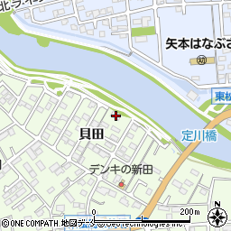 宮城県東松島市大曲貝田44周辺の地図