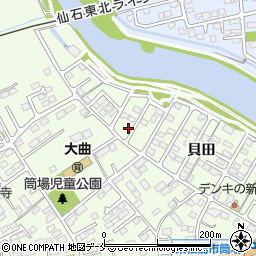 宮城県東松島市大曲貝田20周辺の地図