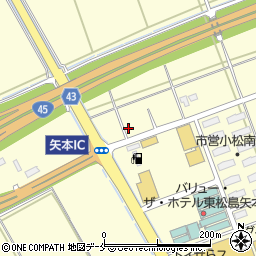 宮城県東松島市小松谷地229周辺の地図