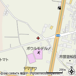 横山製材所周辺の地図
