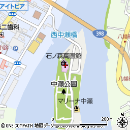 宮城県石巻市中瀬2-7周辺の地図