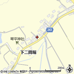 宮城県東松島市小松上前柳1-2周辺の地図