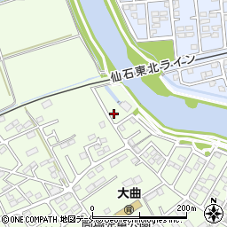 宮城県東松島市大曲貝田4周辺の地図