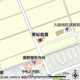 石巻地区広域行政事務組合東松島消防署周辺の地図