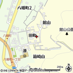 宮城県石巻市湊田町74周辺の地図