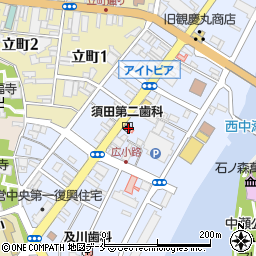 須田第二歯科医院周辺の地図