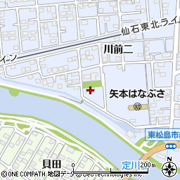 ベルフィミーモ東松島周辺の地図